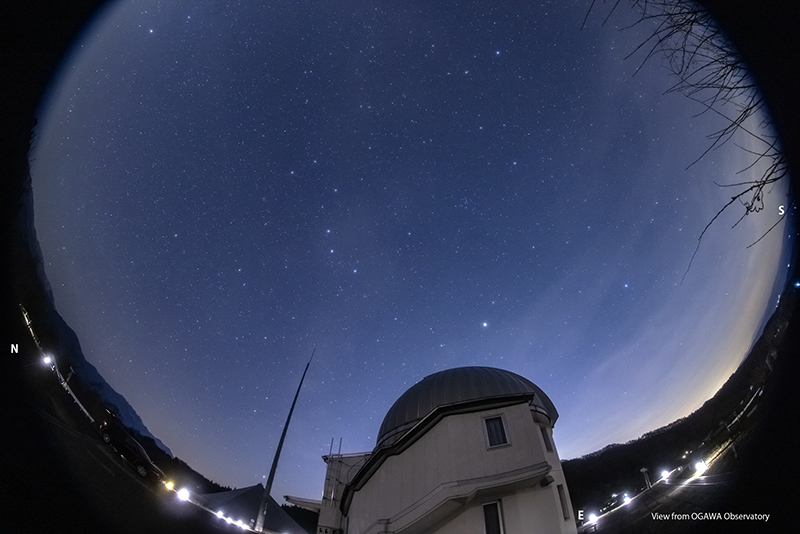 小川天文台の星空